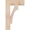 Ekena Millwork Westlake Block Smooth Bracket w/ Offset Brace, Douglas Fir, 5 1/2"W x 14"D x 22"H BKT0604X14X22WTL05SDF - alternate 4